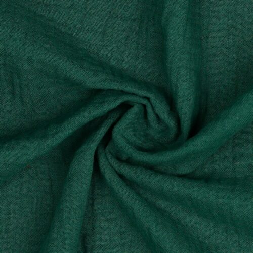 Double Gauze Musselin: Uni Old Green Bio-zertifiziert