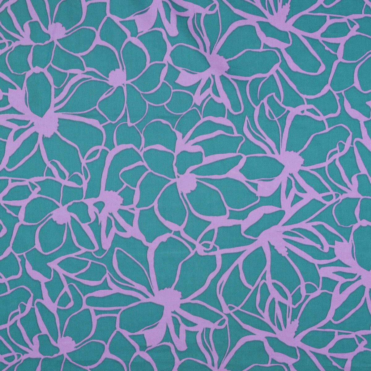 NERIDA HANSEN: COTTON SATIN Magnolia Petrol