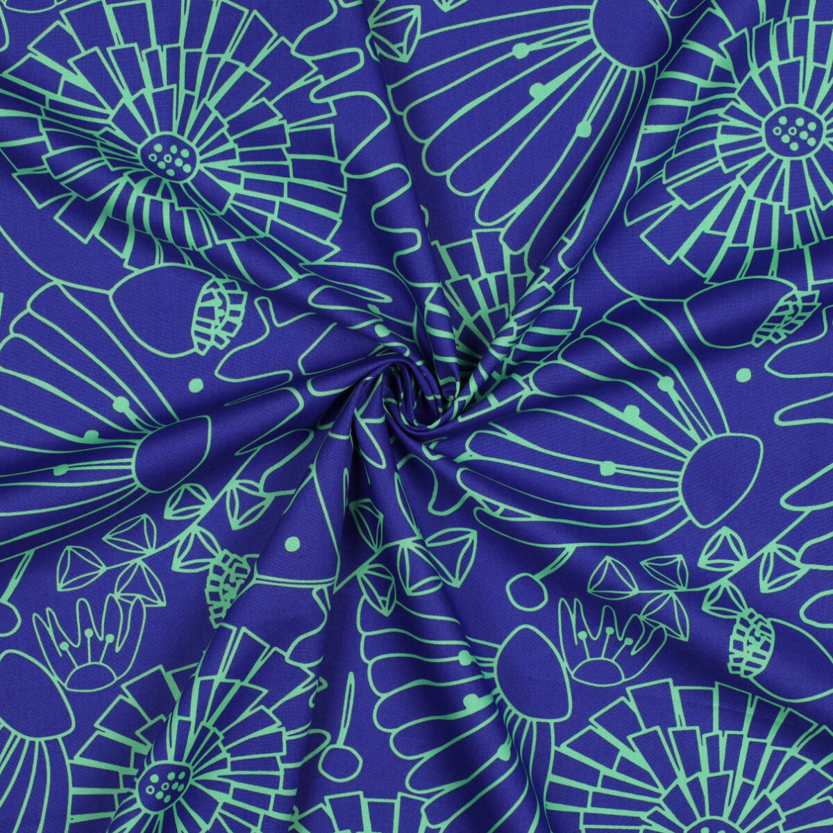 NERIDA HANSEN: FINE POPLIN EDEN Royal Blue – Bild 2