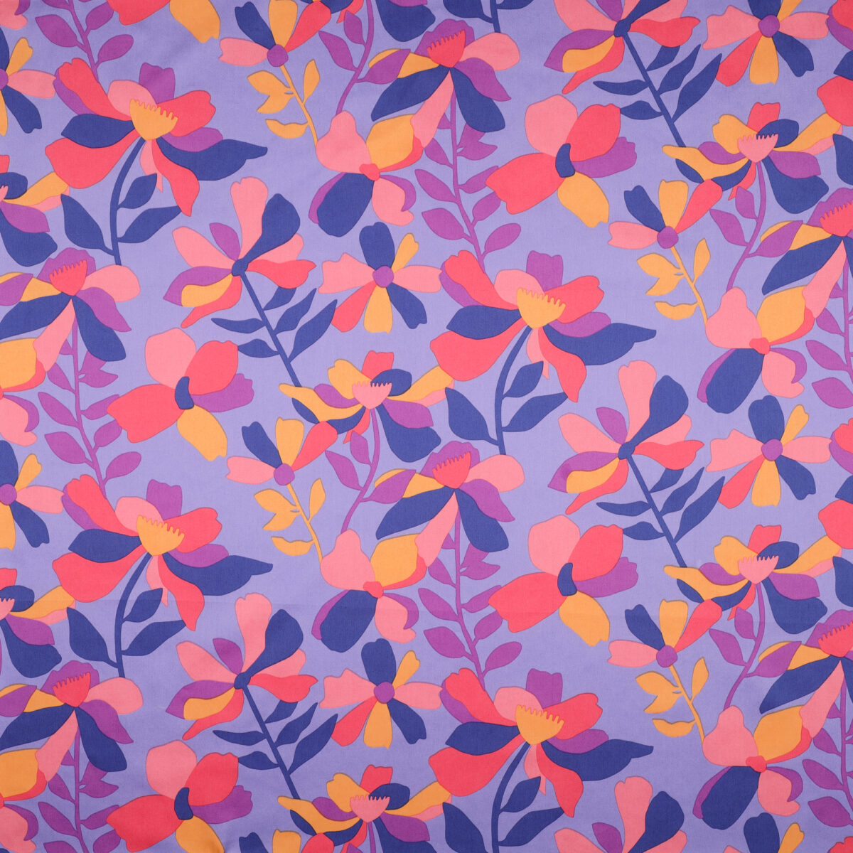 NERIDA HANSEN: Cotton Satin "Cloverdale Sky Blue" – Bild 2
