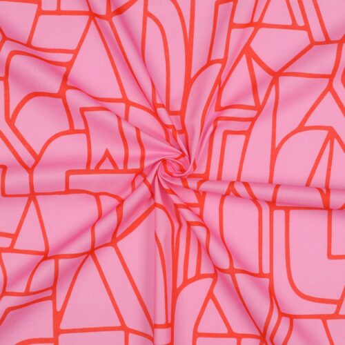 NERIDA HANSEN: Cotton Voile "Town Pink"