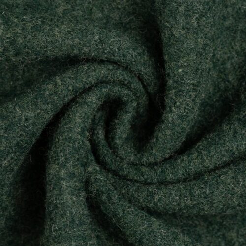 Walkstoff: Naomi Swafing Deep Green Melange