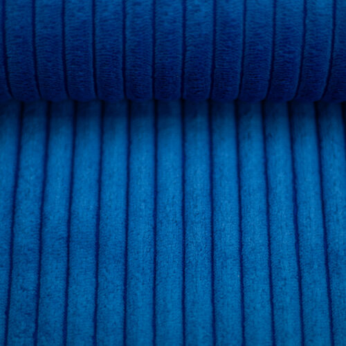 Swafing Cord-Samt Breitcord "Wanja" Stahlblau