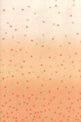 Moda: Ombre Confetti Metallic Coral