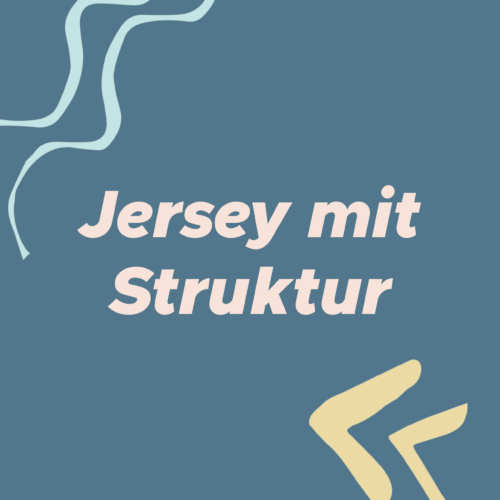 Jersey mit Struktur