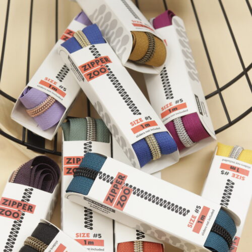 zipper zoo: baumwollgurtband 4cm breit