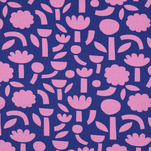 Bio Jersey Stoff aus 95% Baumwolle und 5% Elasthan, Design von Jennifer Bouron, elastisch und weich, Stoffbreite 148 cm