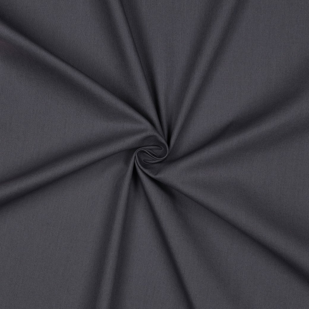 Baumwollstoff in Uni-Farbe als Meterware, weich fallend, 150 cm breit, Oeko-Tex zertifiziert