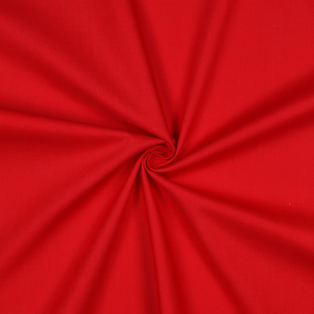 Baumwollstoff in Uni-Farbe als Meterware, weich fallend, 150 cm breit, Oeko-Tex zertifiziert