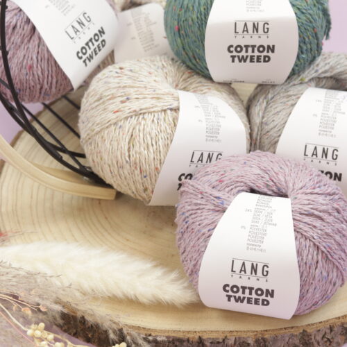 lang yarns cotton tweed gruppenbild