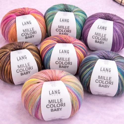 lang yarns mille colori baby – extra weiches farbverlaufsgarn für babys & feinstrick