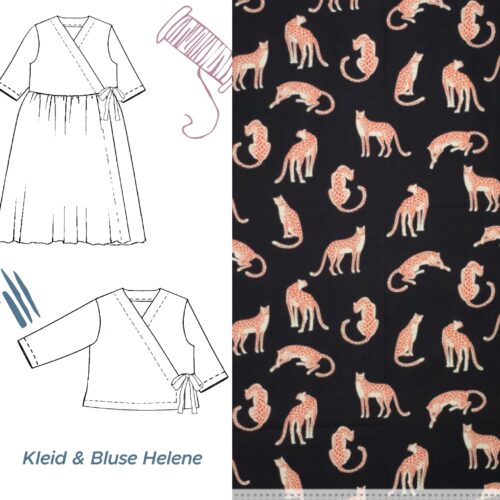 nähset: kleid oder bluse helene