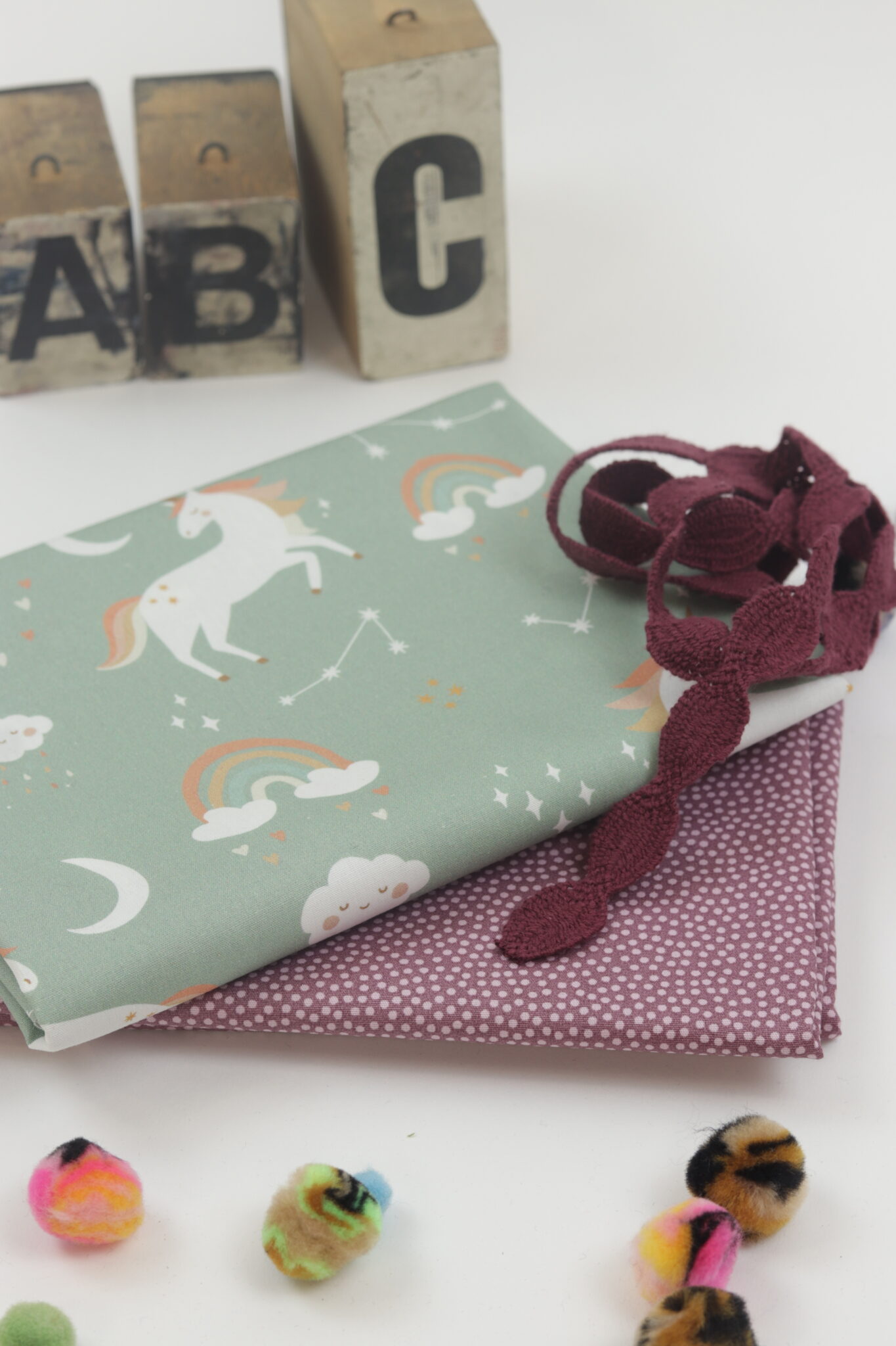 nähset schultüte einhorn