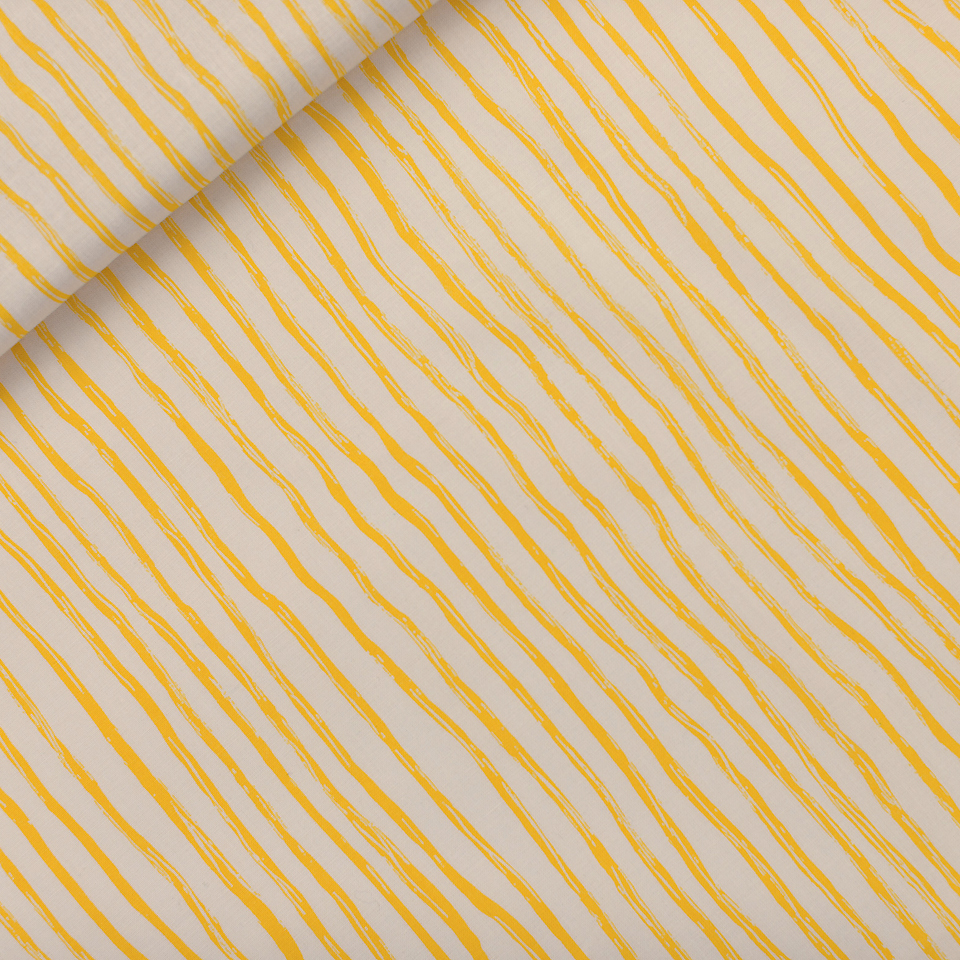 seeyouatsix baumwolle wiggly verticals gelb papyrus crème