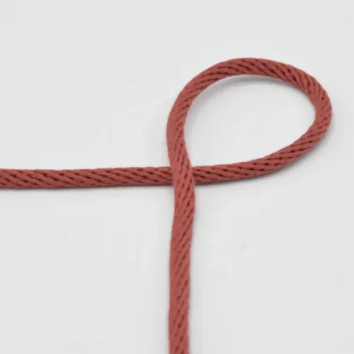 feste kordel: baumwolle 6mm ocker (kopie)
