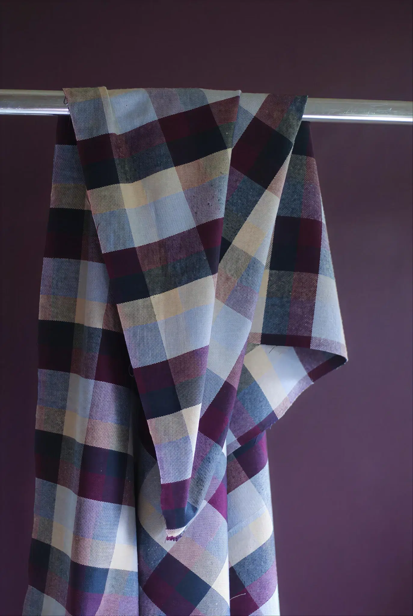 Woodland Check von Mind the Maker – karierter Baumwollstoff aus 100 % BCI Baumwolle als Meterware