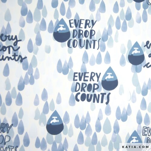 katia: wasserdichter stoff raincoat pu rain "drops"