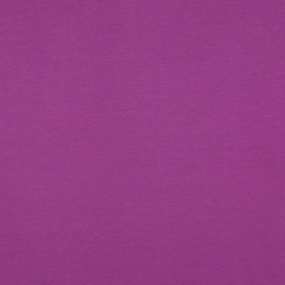 Biozertifizierter Soft Sweat uni als Meterware aus 95 % Baumwolle und 5 % Elasthan, 150 cm breit