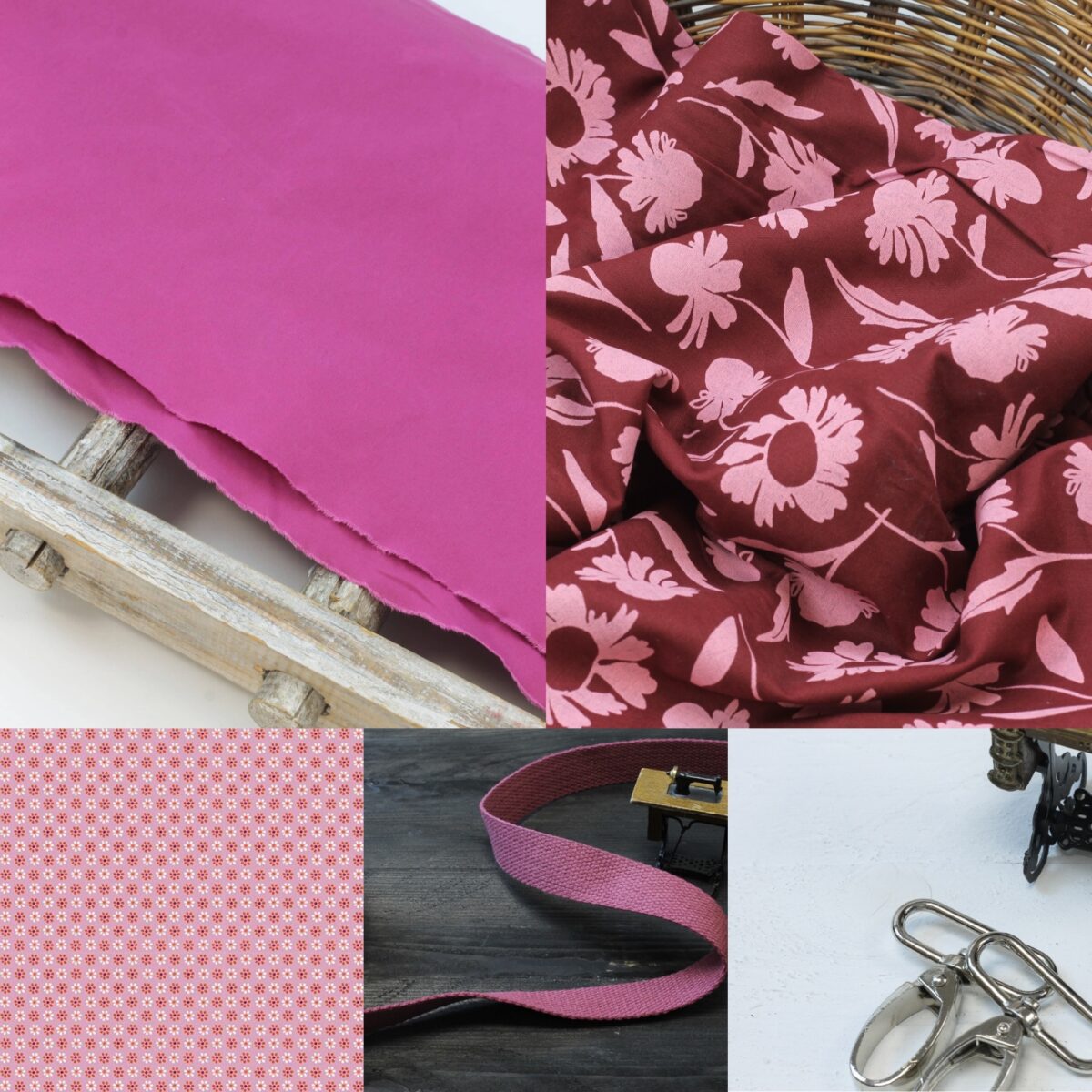 Nähset: Tasche Creativemadre "Anesa" Berry