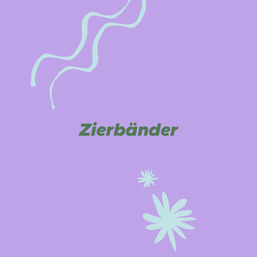 Zierbänder