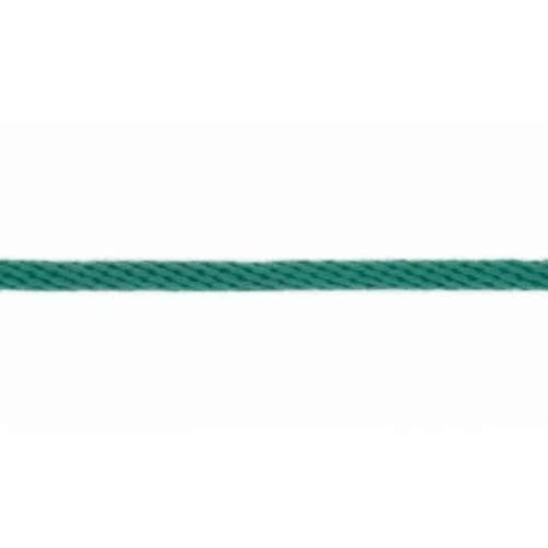 Feste Kordel: Baumwolle 6mm Petrol