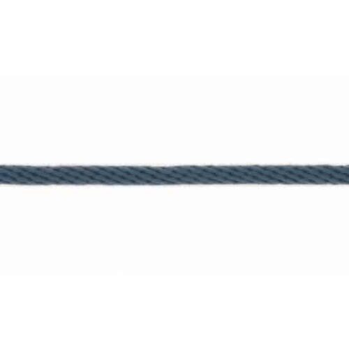 Feste Kordel: Baumwolle 6mm Jeans Melange