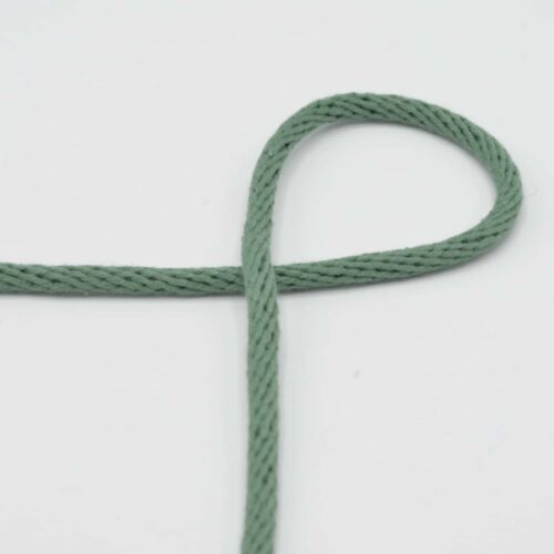 Feste Kordel: Baumwolle 6mm Mint