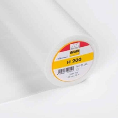 Vlieseline: Bügeleinlage H 200 weiß