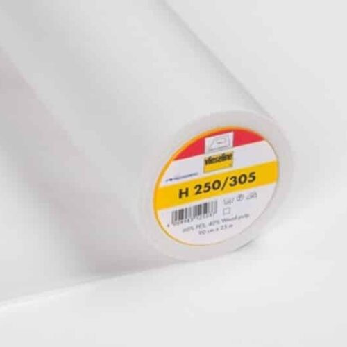 Vlieseline: Bügeleinlage H 250 weiß