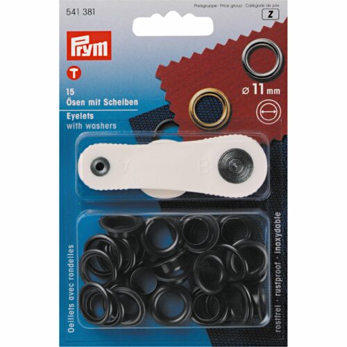 Prym: Ösen 11 mm brüniert