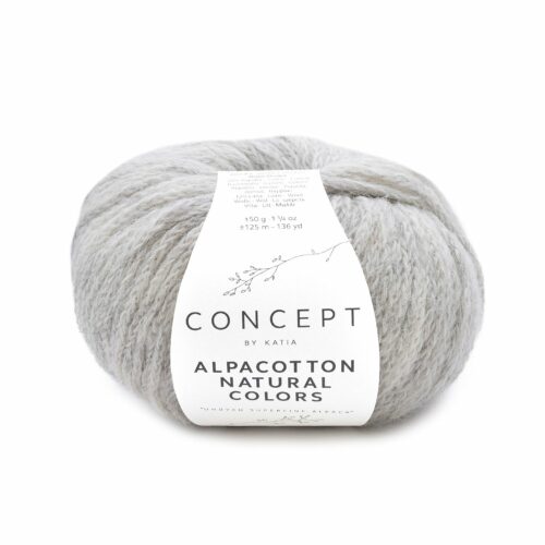 Wolle Alpakagarn Alpacotton Natural Colors von Concept by Katia - 50 g