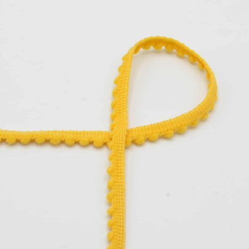 Bommelborte: 4mm Gelb