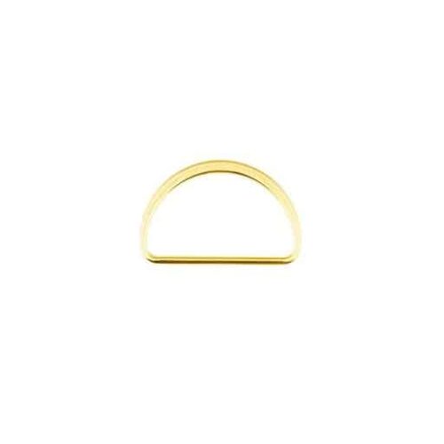 Metall D-Ring: Metall 4cm Gold