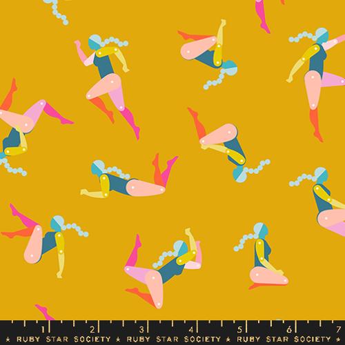 Ruby Star Society: "Pivot" Goldenrod Paper People