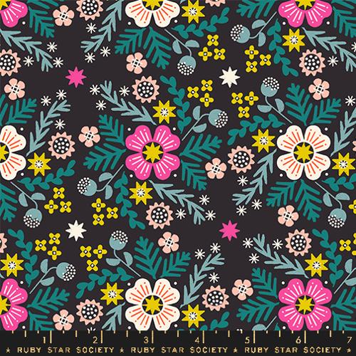 Ruby Star Society: "Pivot" Wildflower Soft Black
