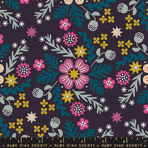 Ruby Star Society: Canvas "Pivot"  Wildflower Aubergine