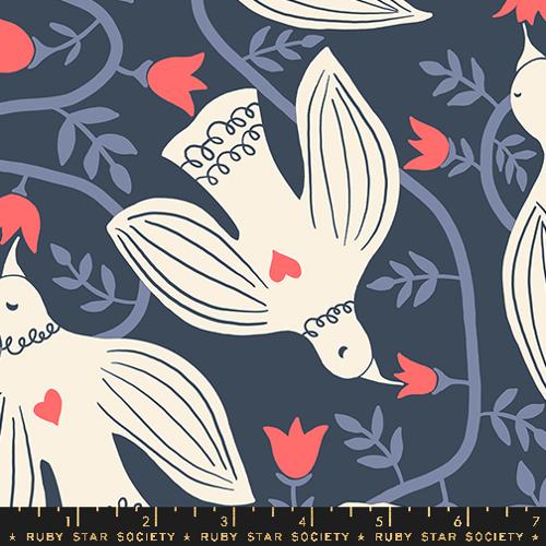 Ruby Star Society Canvas: "Endpaper" Smoke