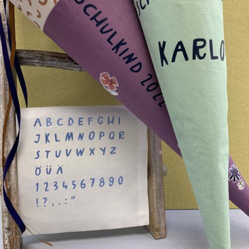 Plott Schriftzug "Schulkind & Namen"