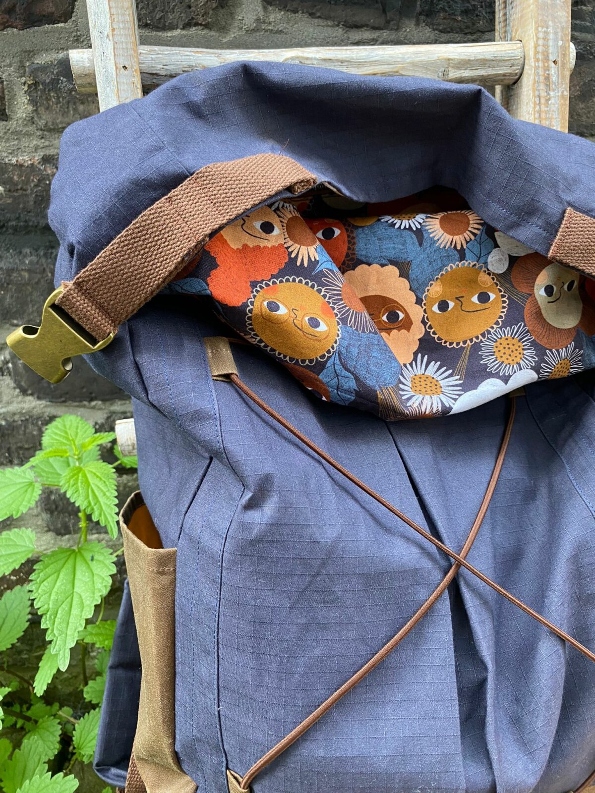 Nähset: Francli Daypack: RADIOKOPF Terracotta Yellow – Bild 12