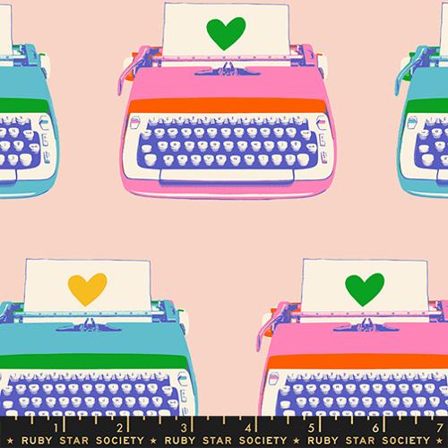 VORBESTELLUNG: Ruby Star Society: "Best Day Ever" Typewriter Vintage Pink