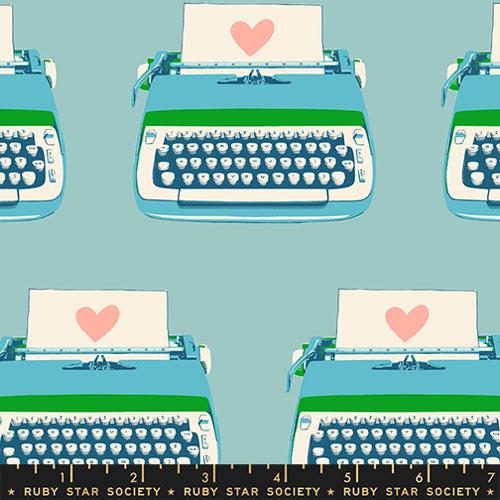VORBESTELLUNG: Ruby Star Society: "Best Day Ever" Typewriter Turqouise