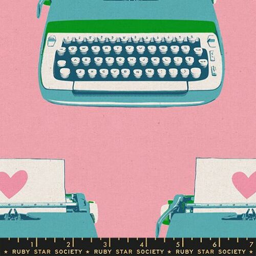 VORBESTELLUNG: Ruby Star Society: "Best Day Ever" Typewriter Posy Canvas