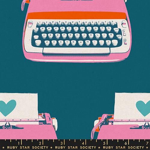 VORBESTELLUNG: Ruby Star Society: "Best Day Ever" Typewriter Teal