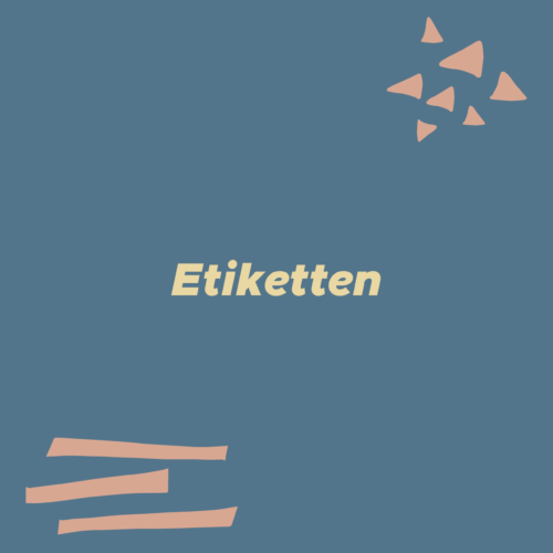 Etiketten und Label