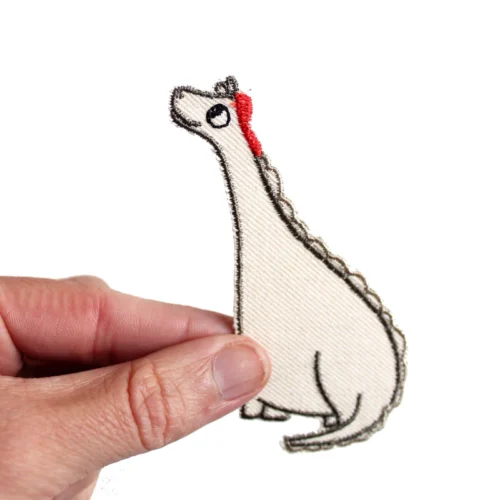 Halfbird: Aufnäher Langhals von Anna Katharina Jansen