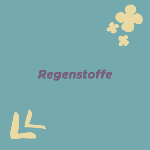 Regenstoffe
