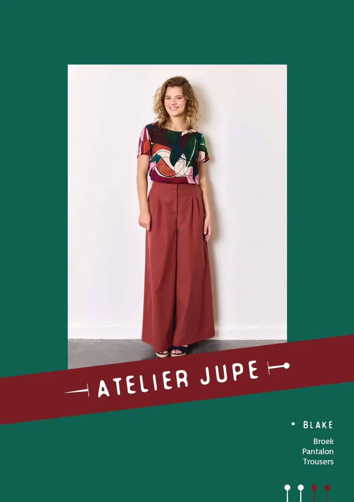 VORBESTELLUNG: Schnittmuster: Atelier Jupe Blake Trousers