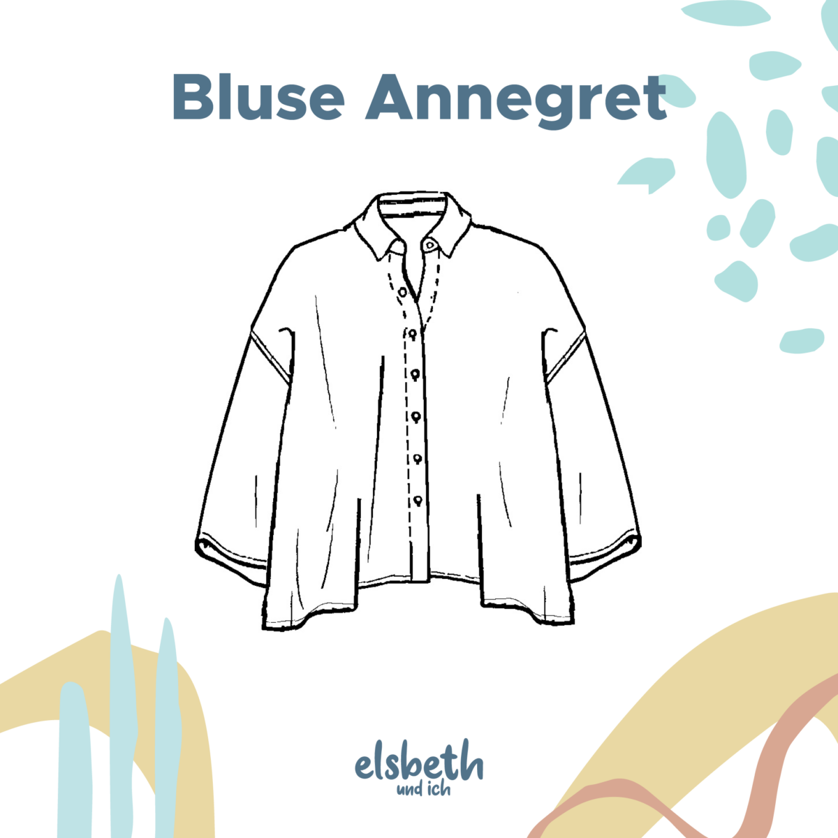 Ebook: Schnittmuster "Bluse Annegret"