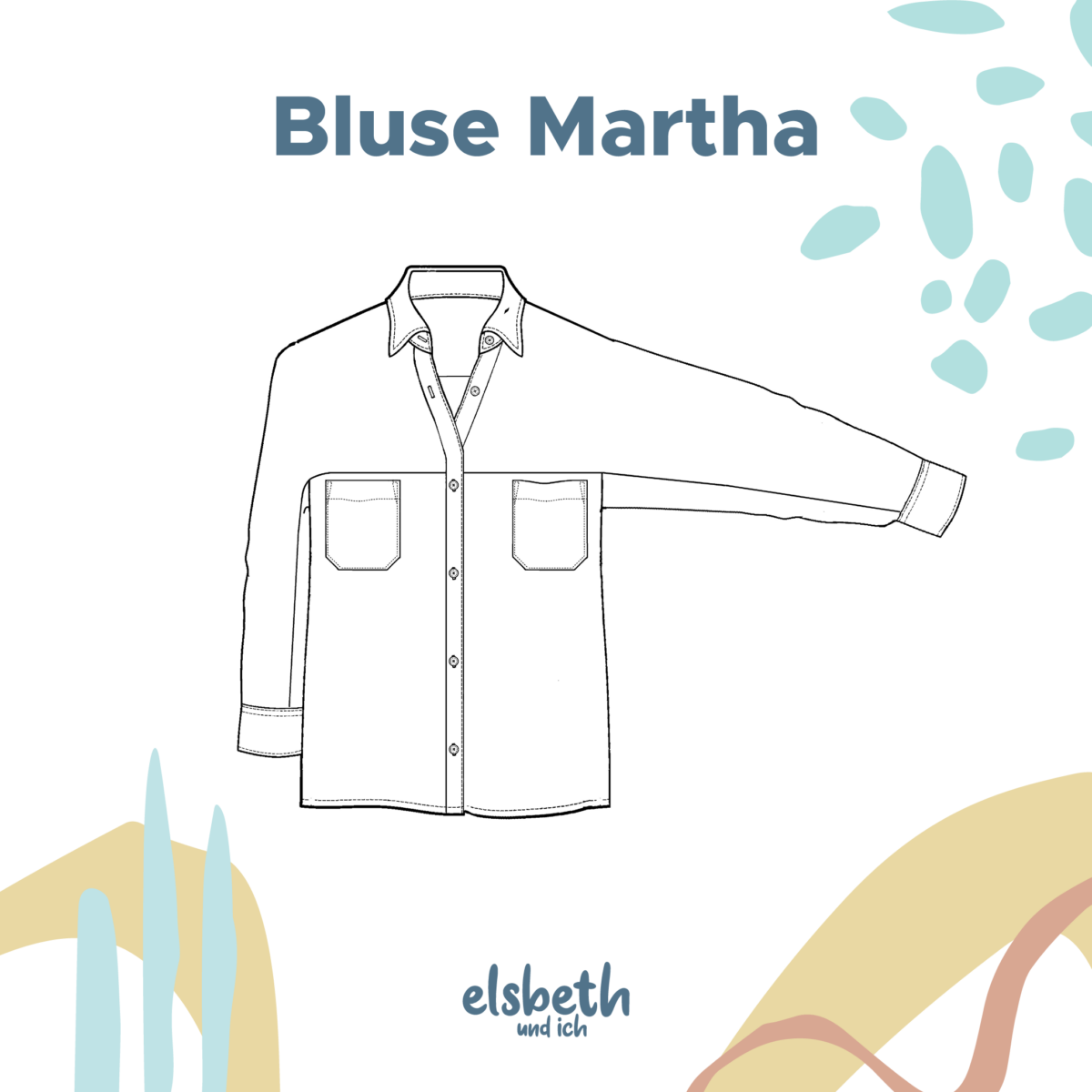 Ebook: Schnittmuster "Bluse Martha"