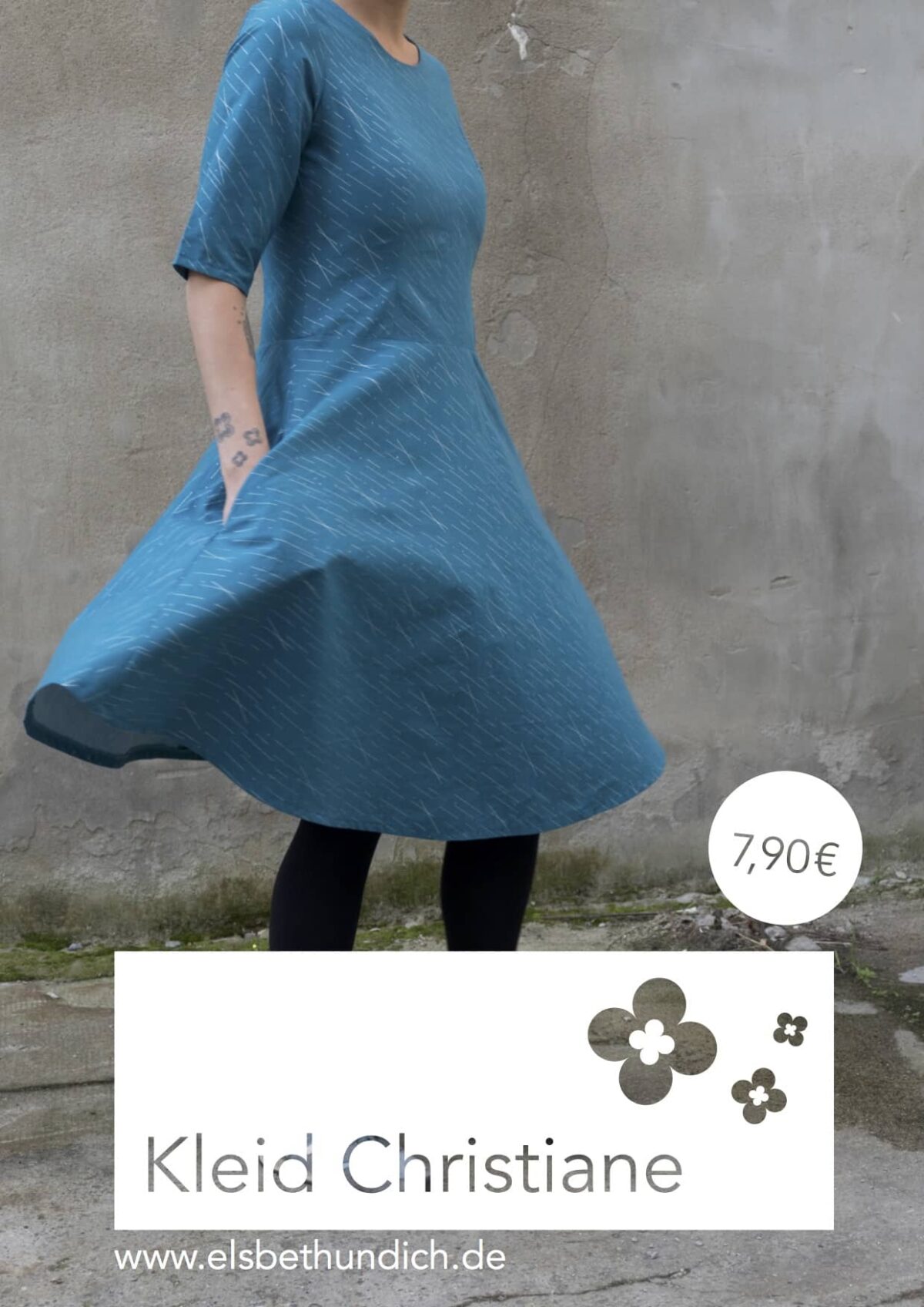 Schnittmuster: Kleid "Christiane" Teller- oder Tulpenrock
